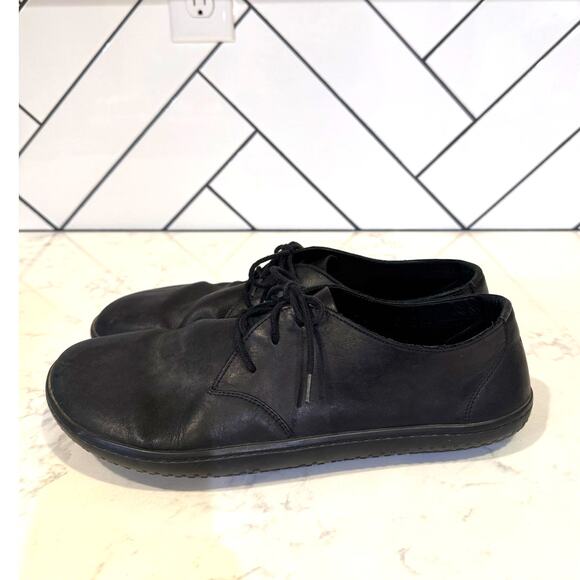 Vivobarefoot Ra II leather barefoot Oxford lace-up thin sole natural movement main image 7